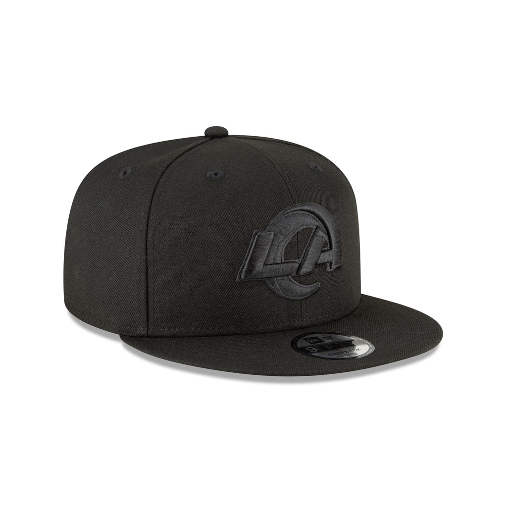 Los Angeles Rams Basic Black on Black 9FIFTY Snapback