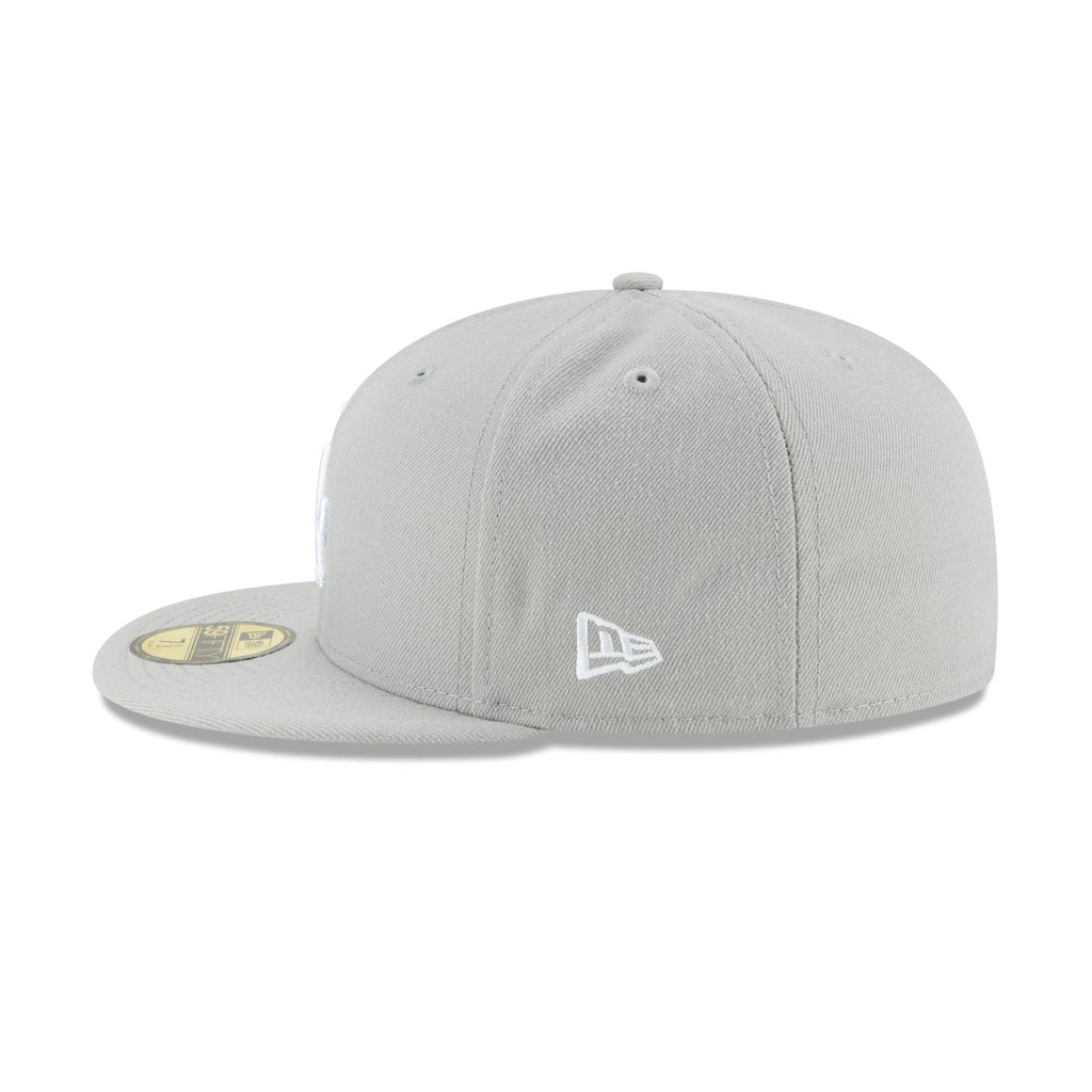 Los Angeles Dodgers 2025 World Series Champions Samurai Patch Gray 59FIFTY Fitted Hat