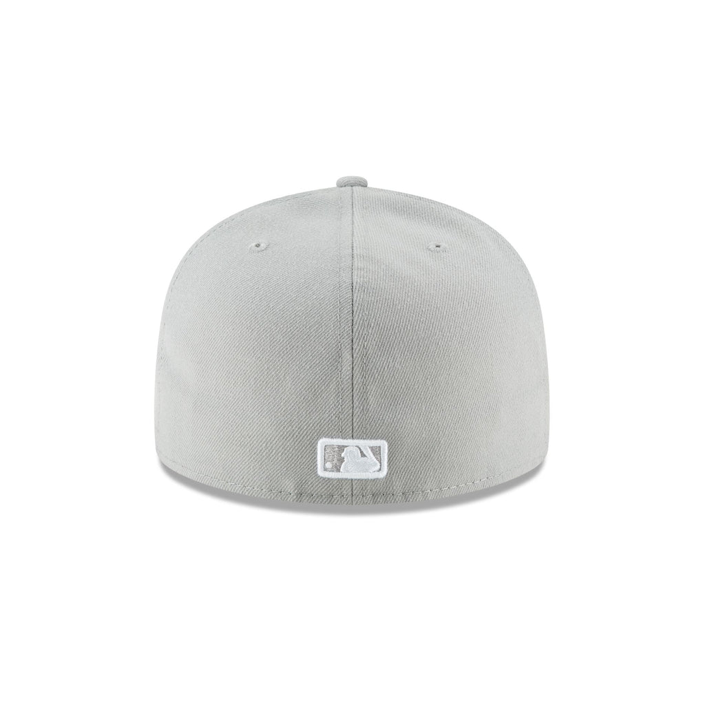 Los Angeles Dodgers 2025 World Series Champions Samurai Patch Gray 59FIFTY Fitted Hat