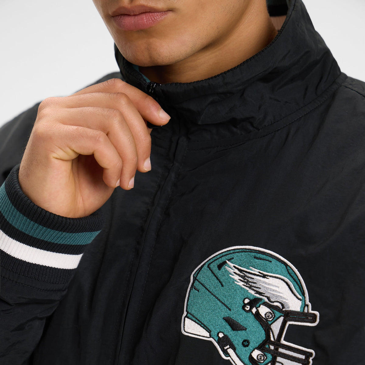 Detroit Lions Throwback Nylon Jacket