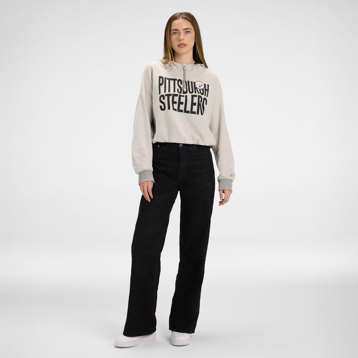 Detroit Lions Sport Night Heather Gray Women's Hoodie