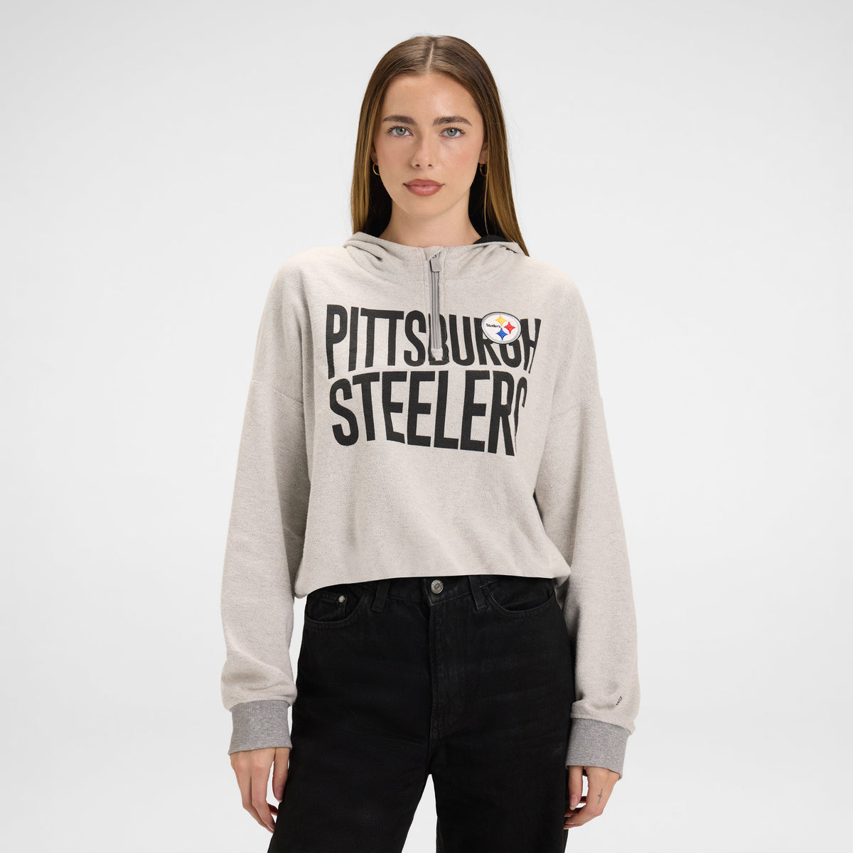 Detroit Lions Sport Night Heather Gray Women's Hoodie