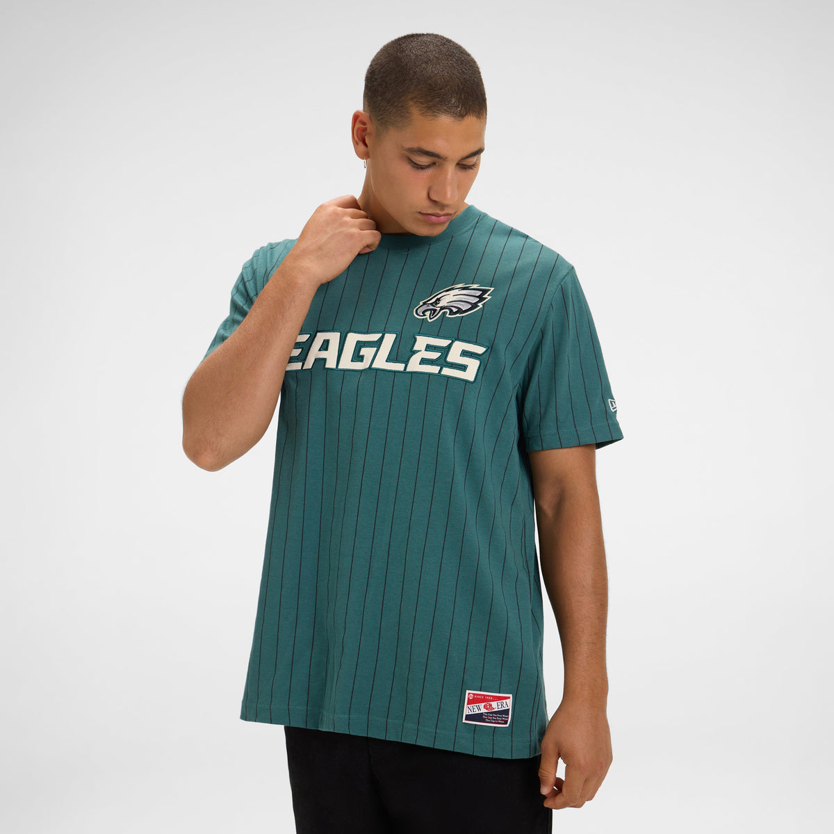 San Francisco 49ers Throwback Retro Pinstripe T-Shirt