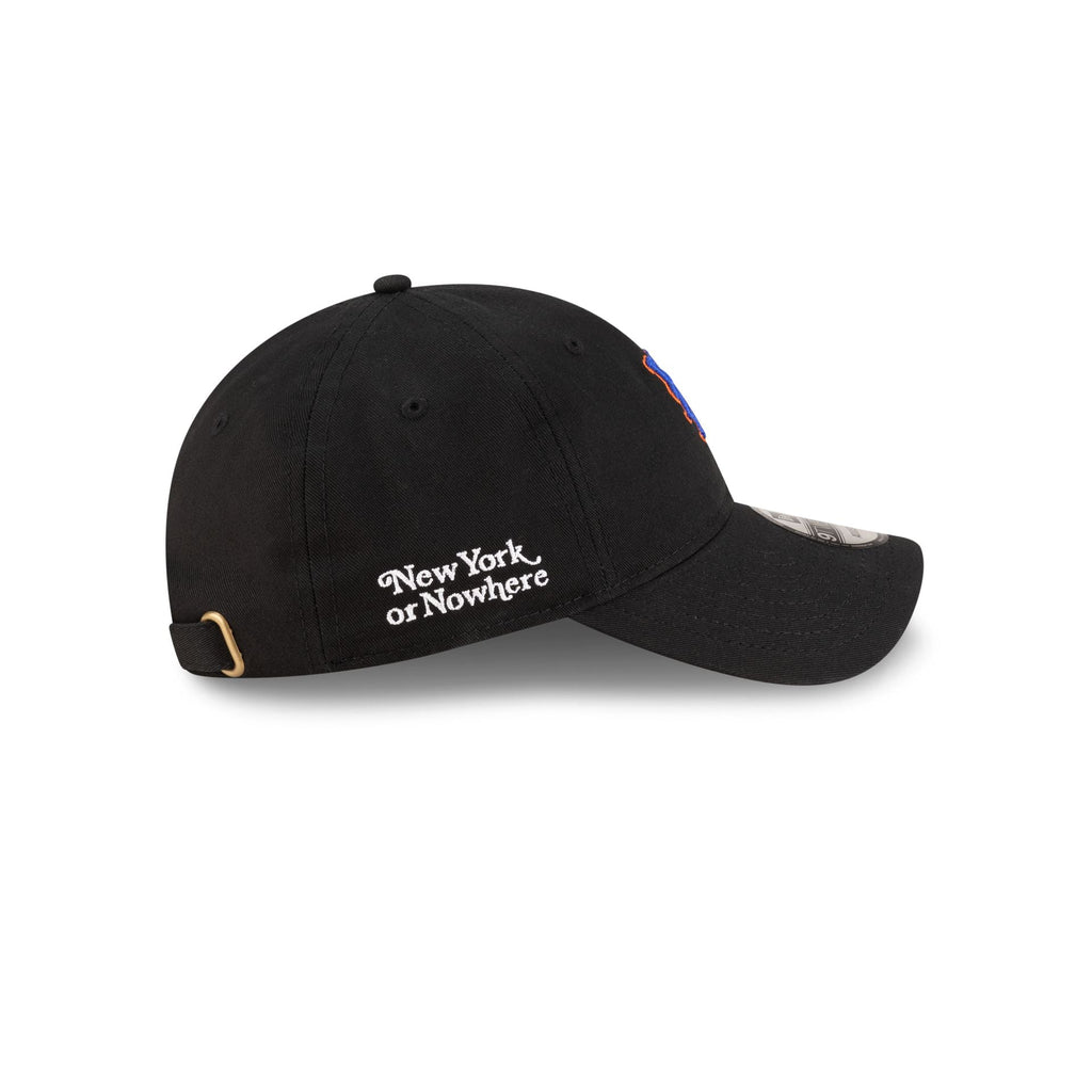 New York or Nowhere x New York Mets Black 9TWENTY Adjustable Hat