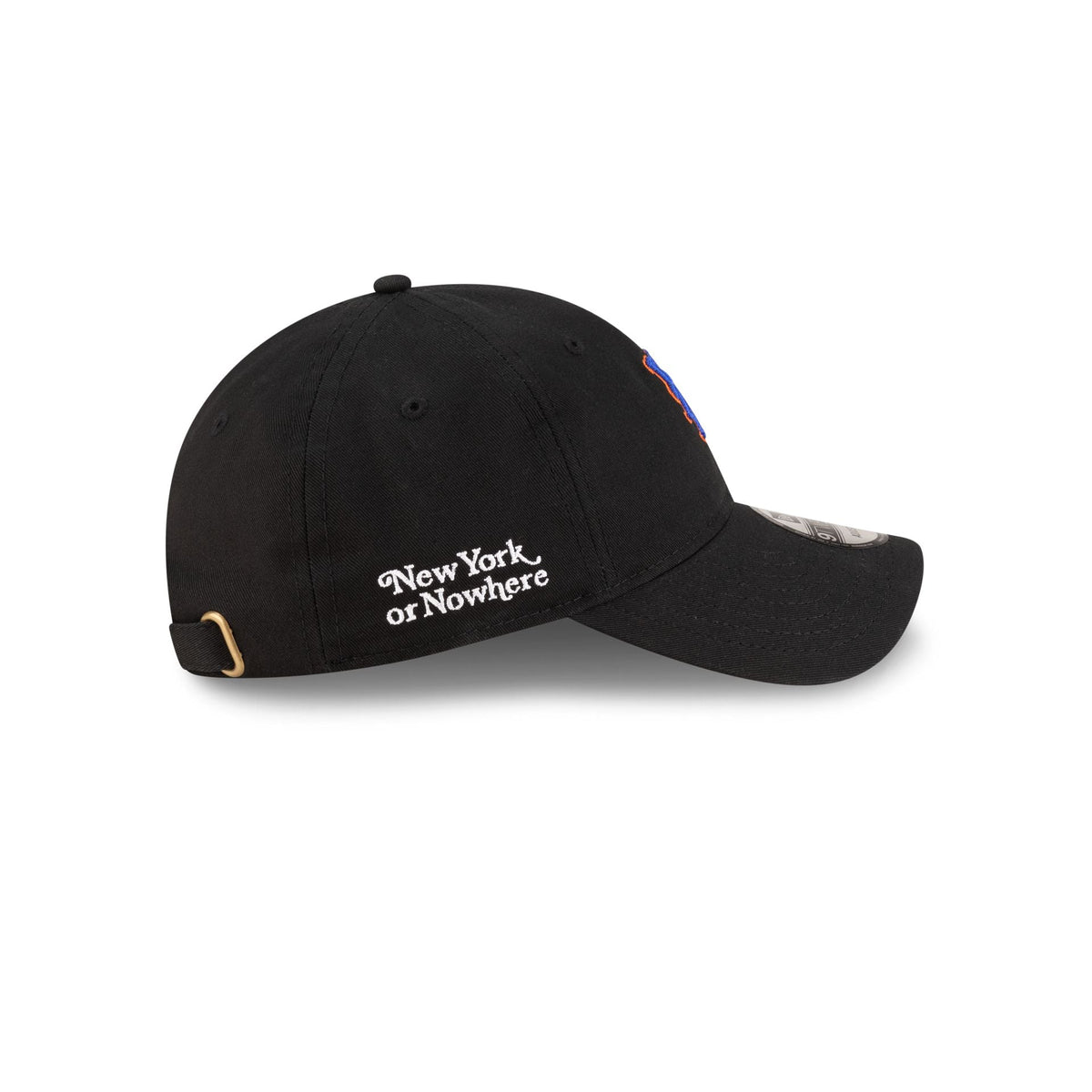 New York or Nowhere x New York Mets Black 9TWENTY Adjustable Hat