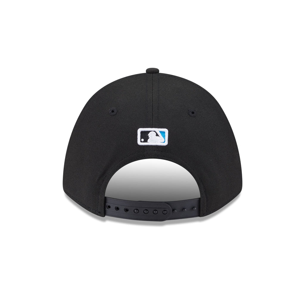 Miami Marlins Game Authentic Collection 9FORTY M-Crown Snapback Hat
