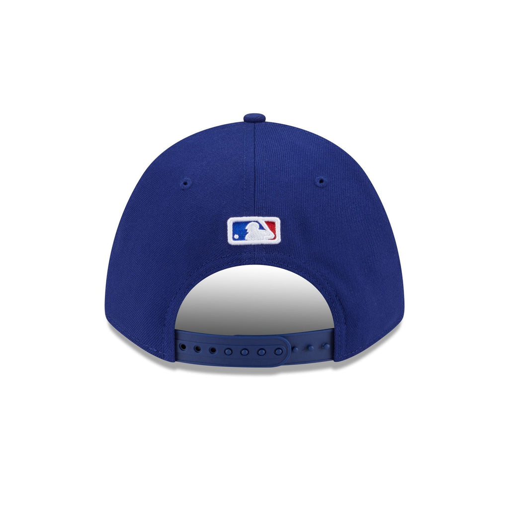 Texas Rangers Game Authentic Collection 9FORTY M-Crown Snapback Hat