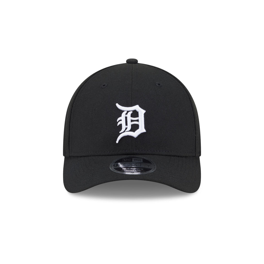 Detroit Tigers Black Authentic Collection 9FORTY M-Crown Snapback Hat