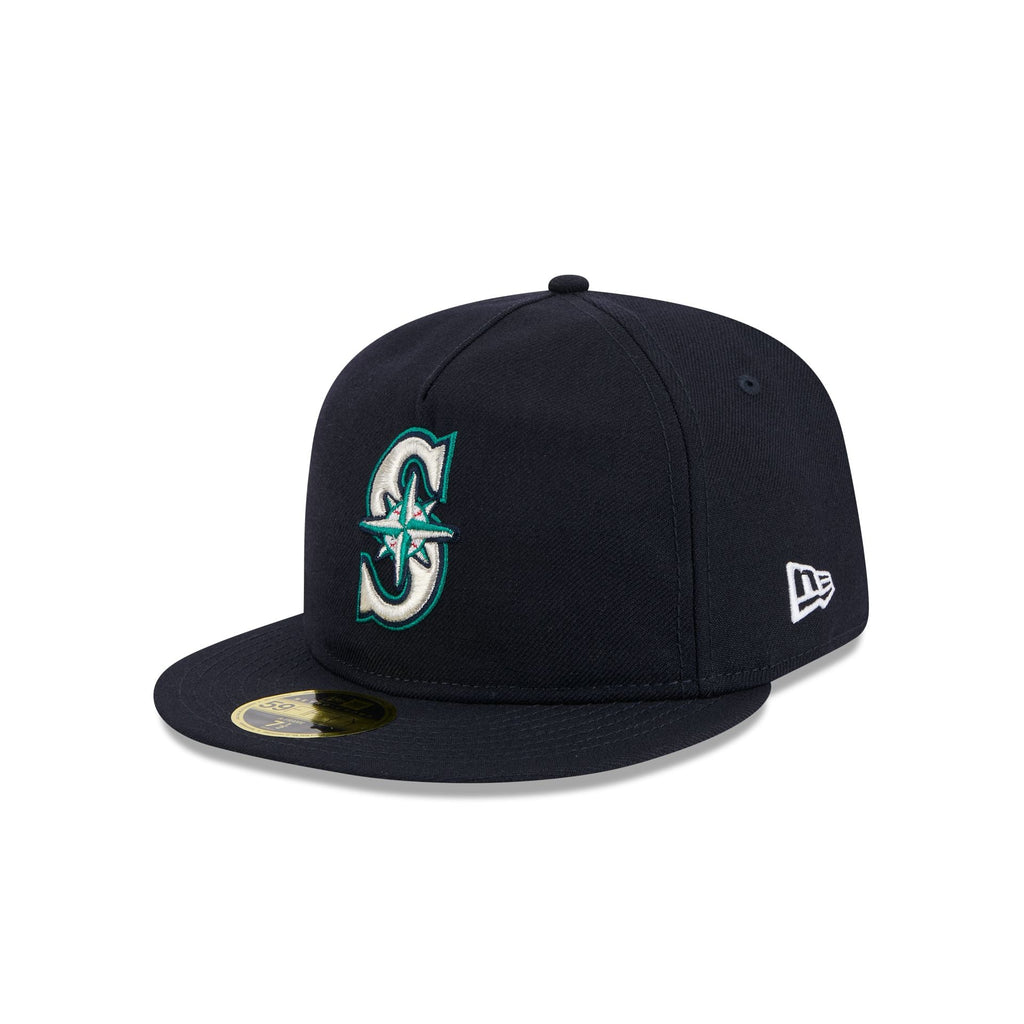Seattle Mariners Boho Wool Retro Crown 59FIFTY Fitted Hat