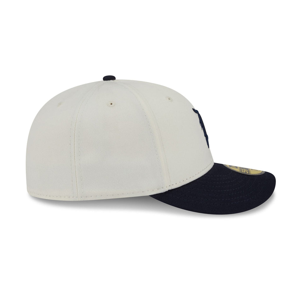 Detroit Tigers Tonal Florals White 59FIFTY Fitted Hat