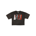 Chicago Bears Sport Night Black Cropped Women's T-Shirt
