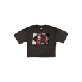 San Francisco 49ers Sport Night Black Cropped Women's T-Shirt