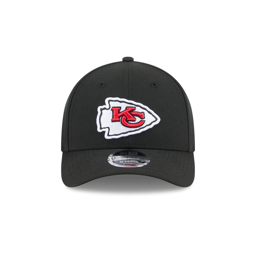 Kansas City Chiefs Team Black 9FORTY M-Crown Snapback Hat