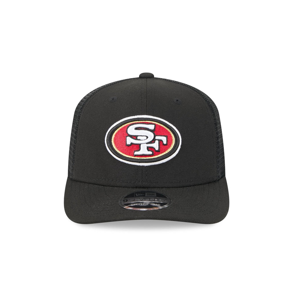 San Francisco 49ers Team Black 9SEVENTY Trucker Hat