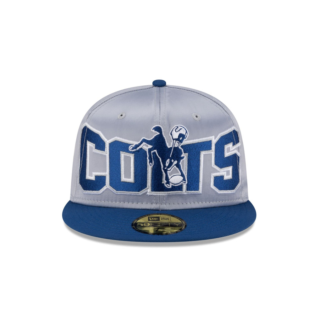 Indianapolis Colts Bold Satin 59FIFTY Fitted Hat
