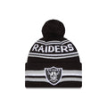 Las Vegas Raiders Classic Pom Knit Hat