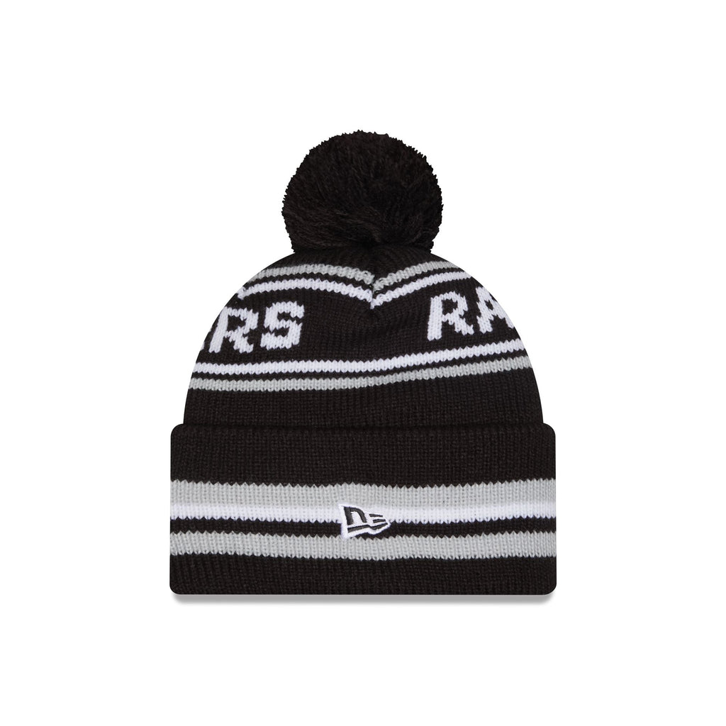 Las Vegas Raiders Classic Pom Knit Hat