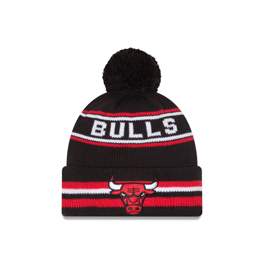 Chicago Bulls Classic Pom Knit Hat