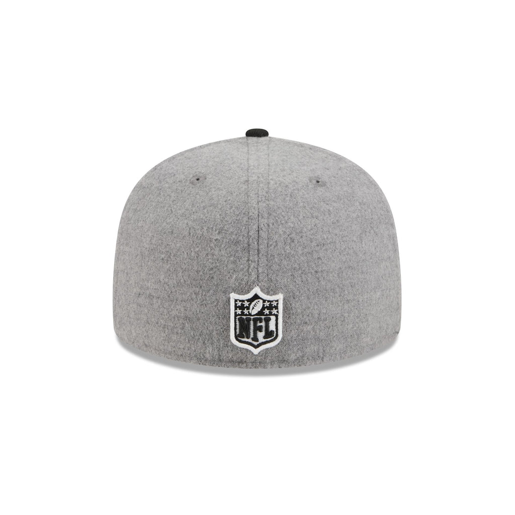 Jacksonville Jaguars Heather Gray Wool 59FIFTY Fitted Hat