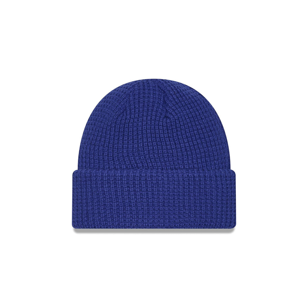 New York Giants Waffle Stitch Knit Beanie Hat
