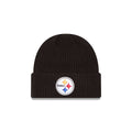 Pittsburgh Steelers Waffle Stitch Knit Beanie Hat