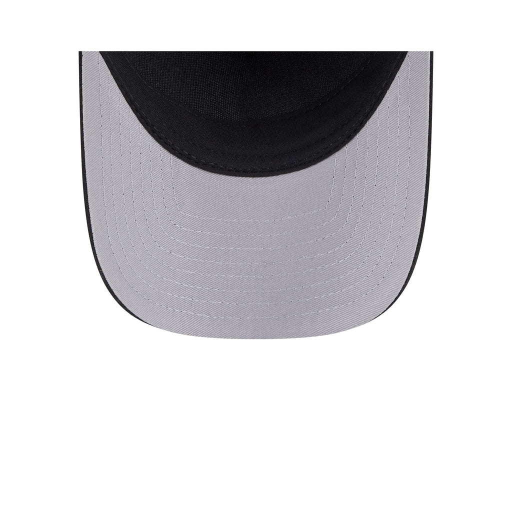 New York Jets Black & White 9FORTY M-Crown A-Frame Snapback Hat