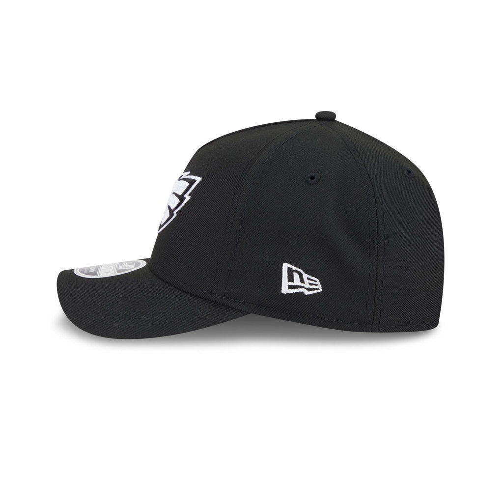Philadelphia Eagles Black & White 9FORTY M-Crown A-Frame Snapback Hat