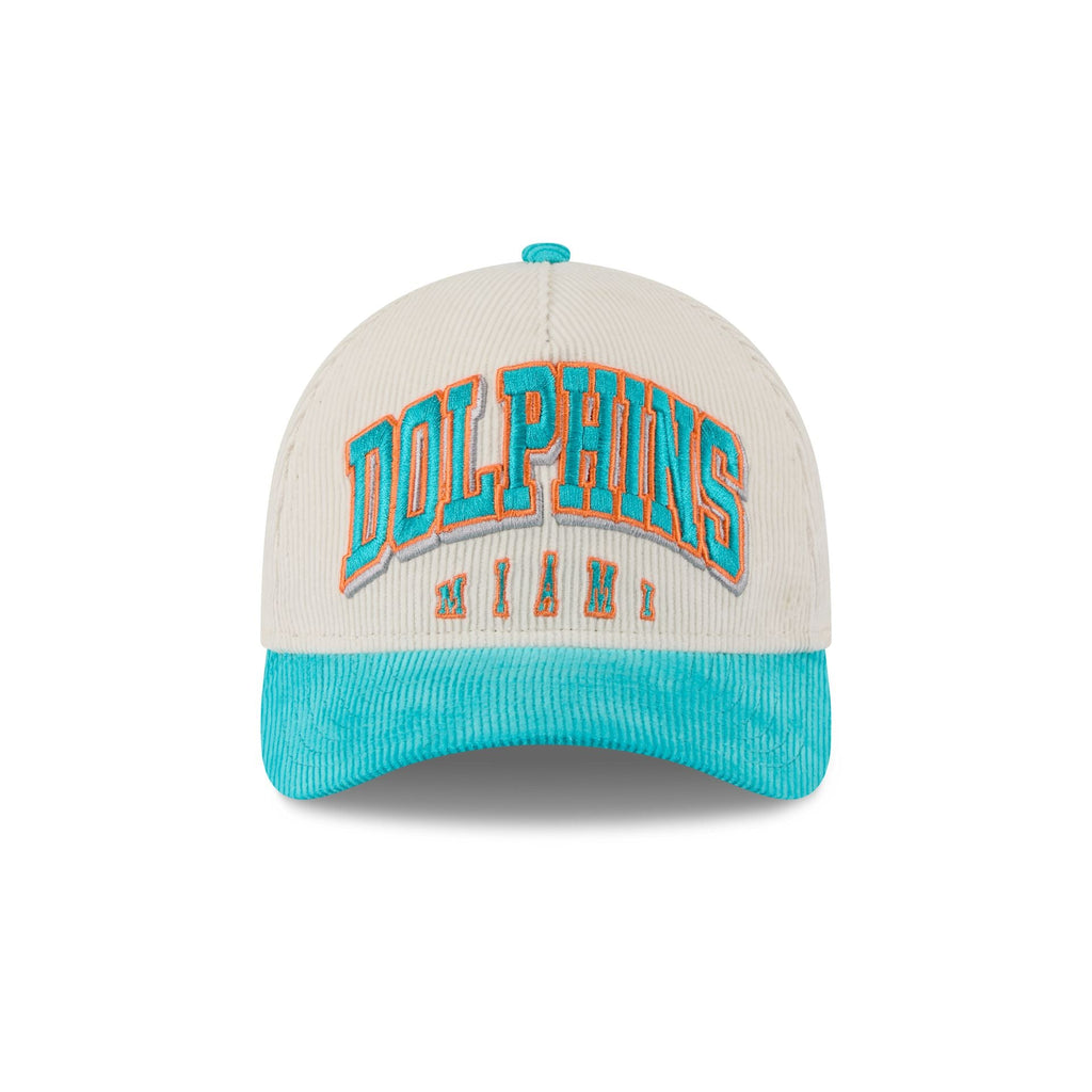 Miami Dolphins Stacked Corduroy 9FORTY M-Crown A-Frame Snapback Hat