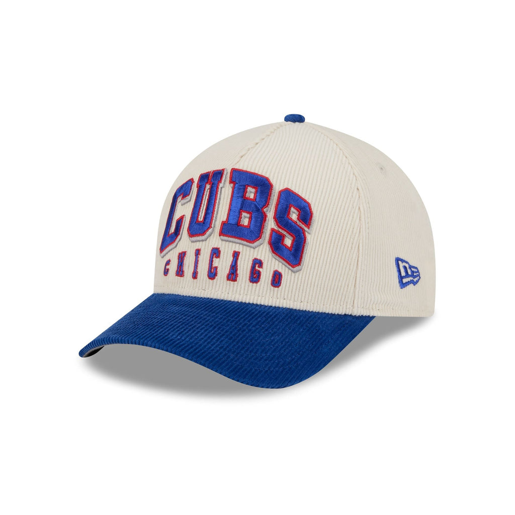 Chicago Cubs Stacked Corduroy 9FORTY M-Crown A-Frame Snapback Hat