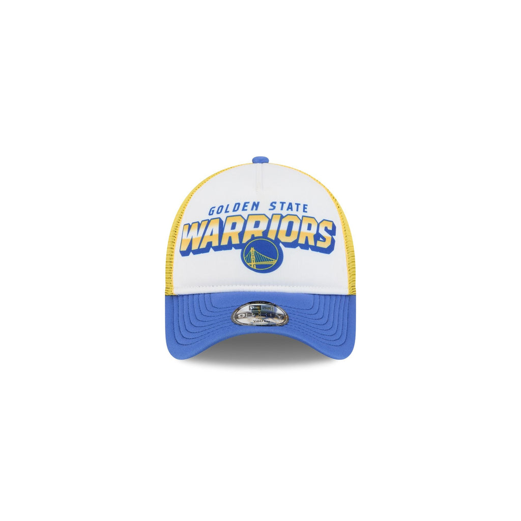 Golden State Warriors Shine Kids 9FORTY A-Frame Trucker Hat