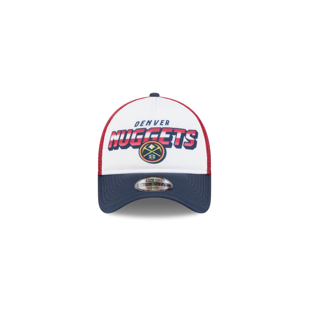 Denver Nuggets Shine Kids 9FORTY A-Frame Trucker Hat