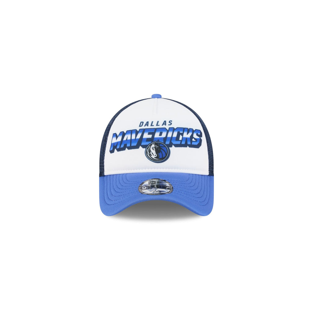 Dallas Mavericks Shine Kids 9FORTY A-Frame Trucker Hat