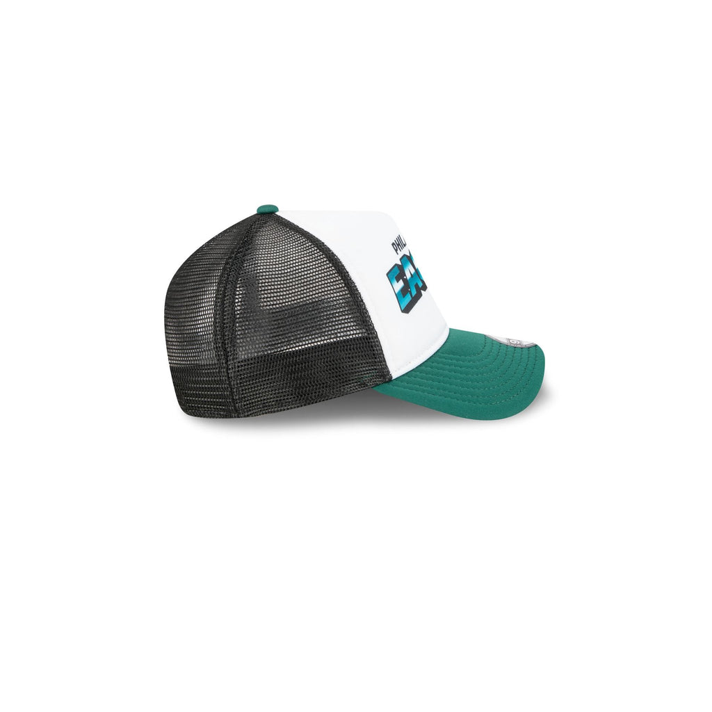 Philadelphia Eagles Shine Kids 9FORTY A-Frame Trucker Hat