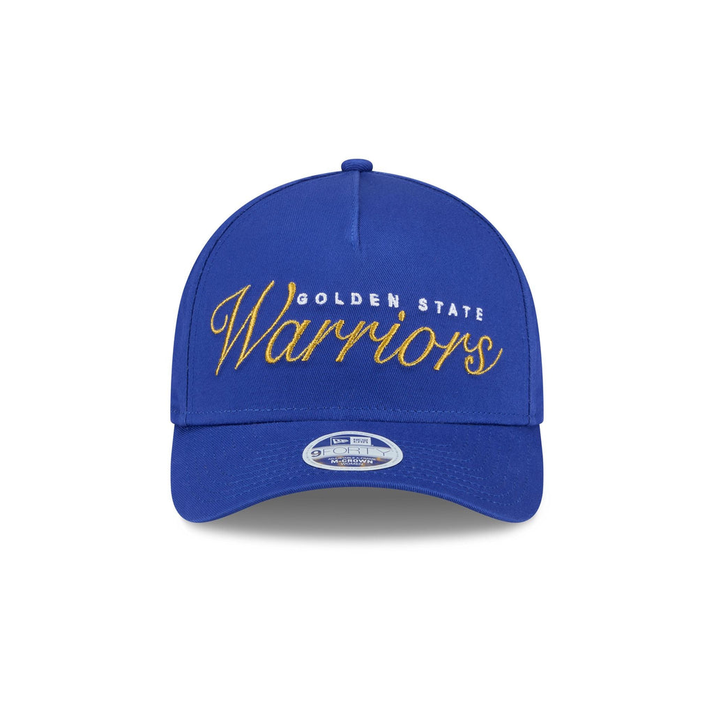 Golden State Warriors Metallic Women's 9FORTY M-Crown A-Frame Snapback Hat