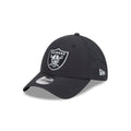 Las Vegas Raiders Night 39THIRTY Stretch Fit Hat