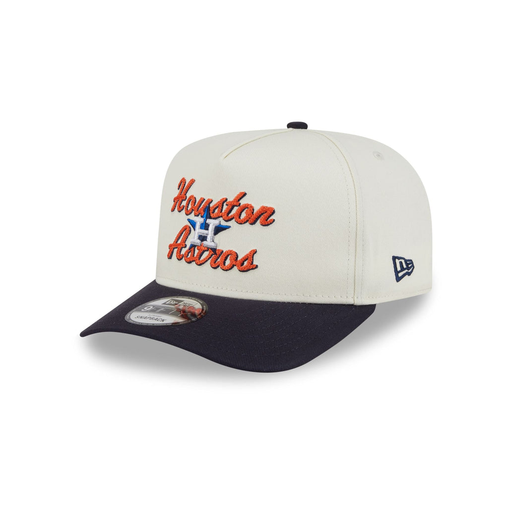 Houston Astros Chainstitch 9FIFTY A-Frame Snapback Hat