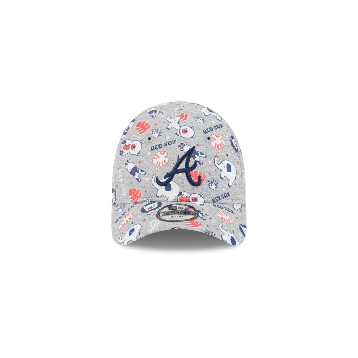 Atlanta Braves Kids Animal 9TWENTY Adjustable Hat