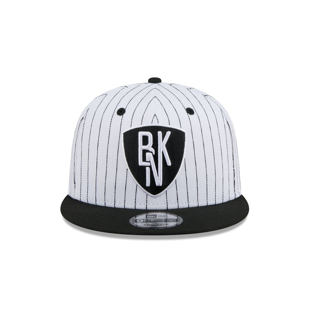 Brooklyn Nets Deceptor Pinstripe 9FIFTY Snapback Hat