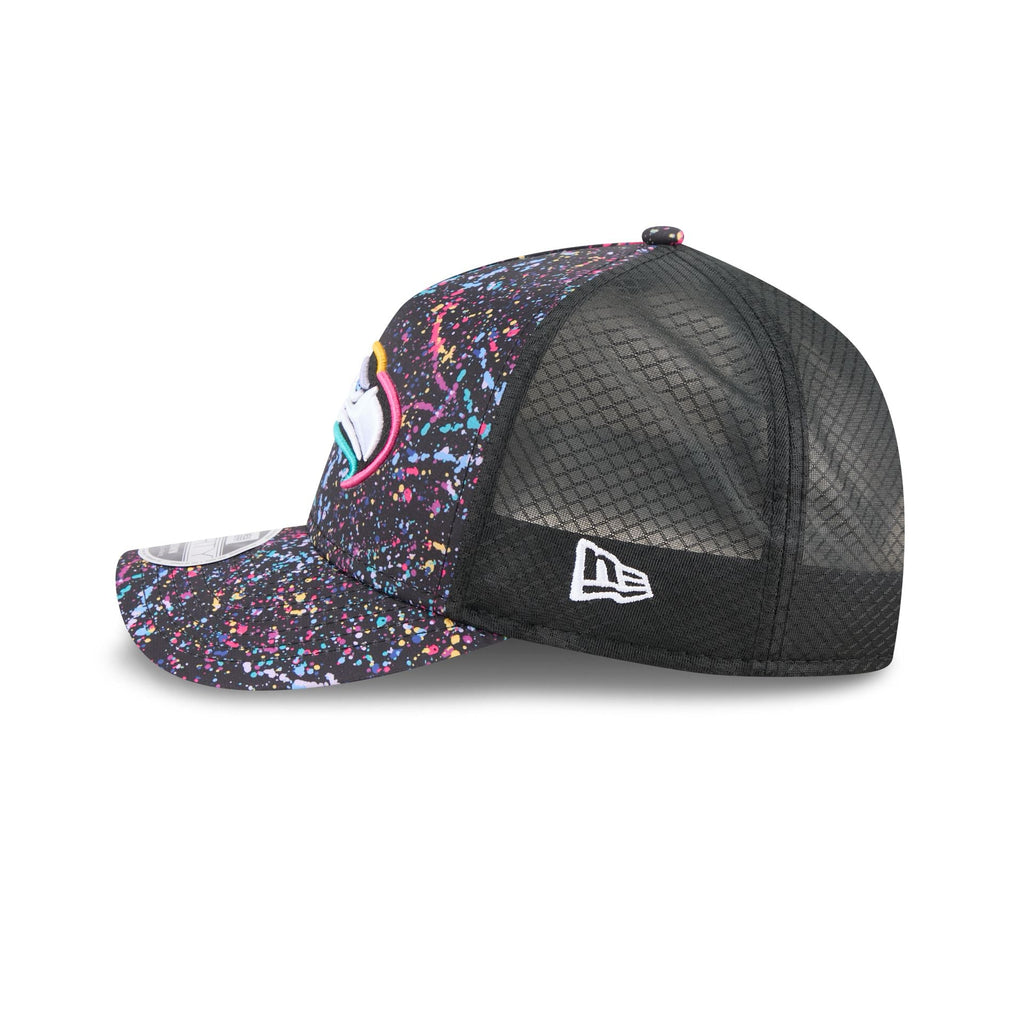 Seattle Seahawks 2025 Crucial Catch 9FORTY M-Crown A-Frame Trucker Hat