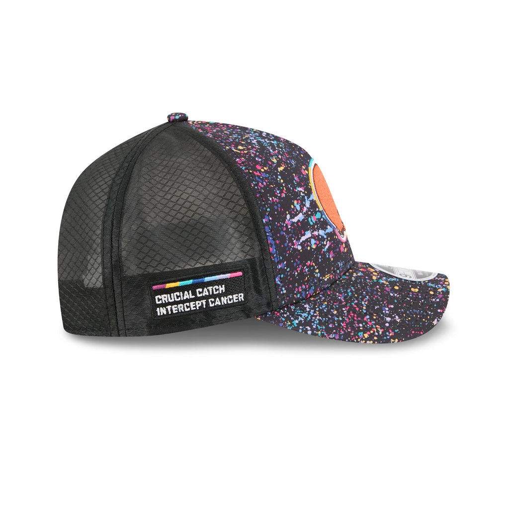 Cleveland Browns 2025 Crucial Catch 9FORTY M-Crown A-Frame Trucker Hat