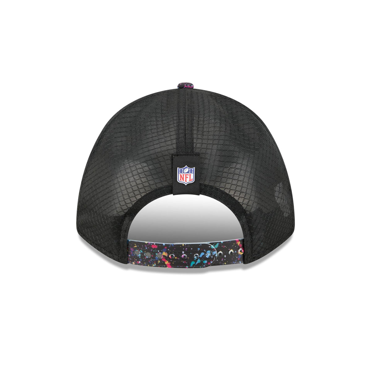 Indianapolis Colts 2025 Crucial Catch 9FORTY M-Crown A-Frame Trucker Hat