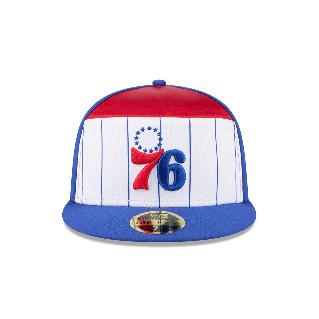 Philadelphia 76ers 2025 Tip-Off Split Panel 59FIFTY Fitted Hat
