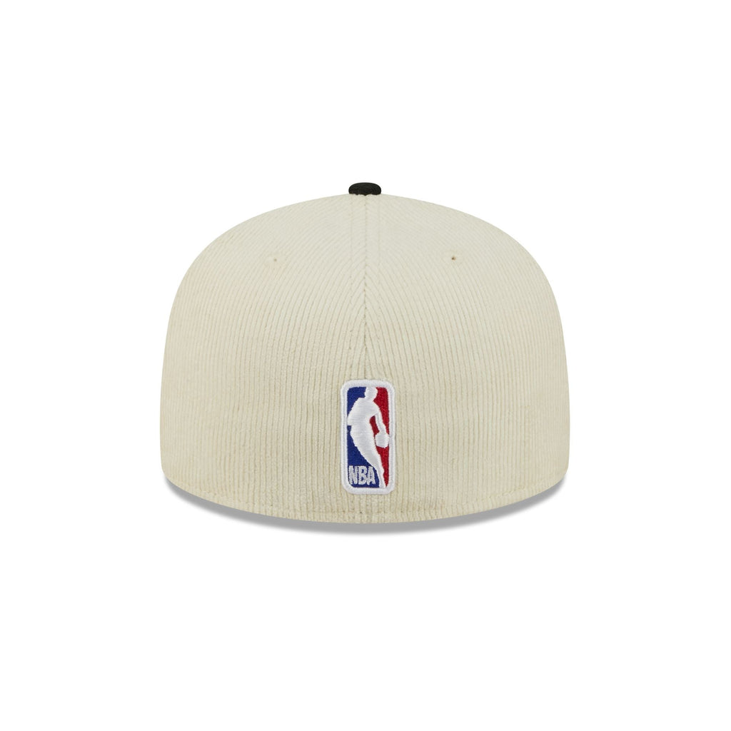 Atlanta Hawks 2025 City Edition Chrome White Corduroy 59FIFTY Fitted Hat