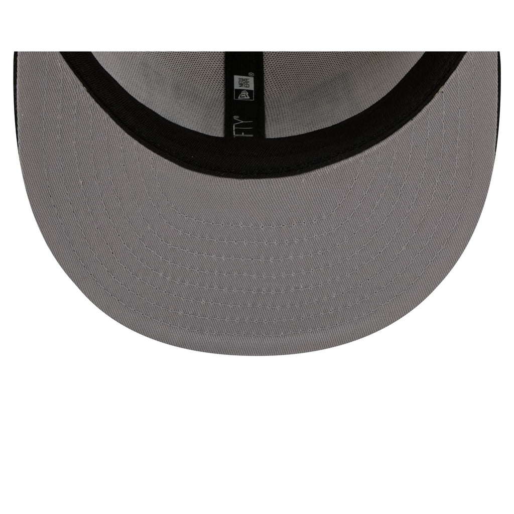 Portland Trail Blazers 2025 City Edition Chrome White Corduroy 59FIFTY Fitted Hat