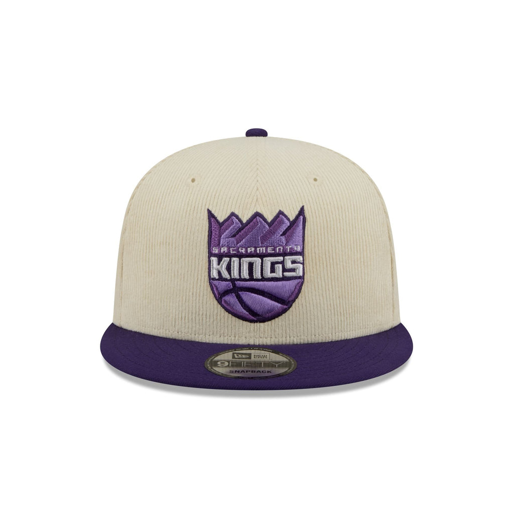 Sacramento Kings 2025 City Edition Chrome White Corduroy 9FIFTY Snapback Hat