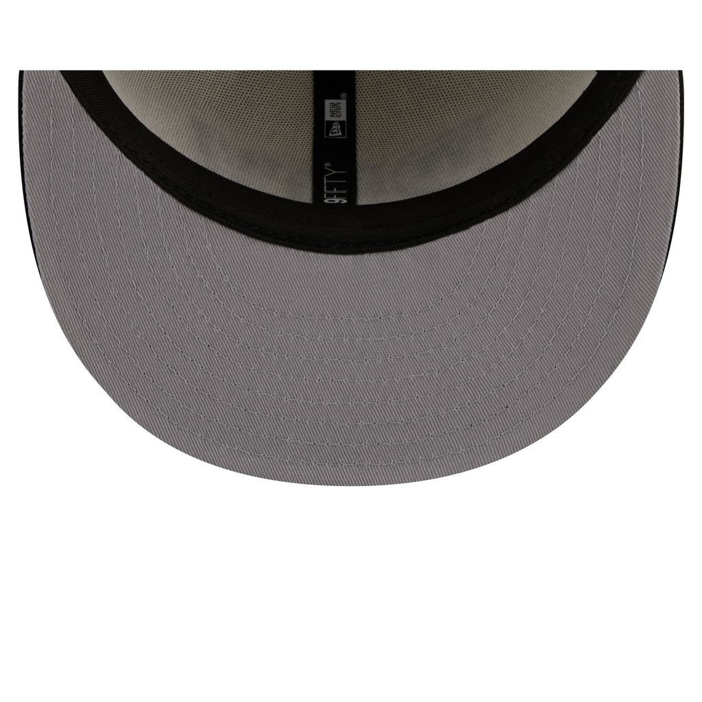 Portland Trail Blazers 2025 City Edition Chrome White Corduroy 9FIFTY Snapback Hat
