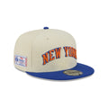 New York Knicks 2025 City Edition Chrome White Corduroy 9FIFTY Snapback Hat