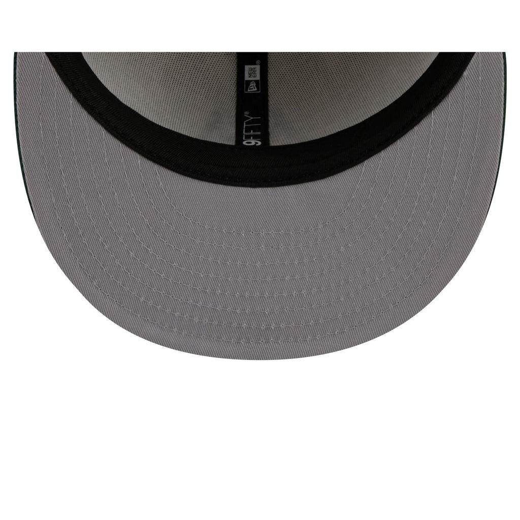 Milwaukee Bucks 2025 City Edition Chrome White Corduroy 9FIFTY Snapback Hat