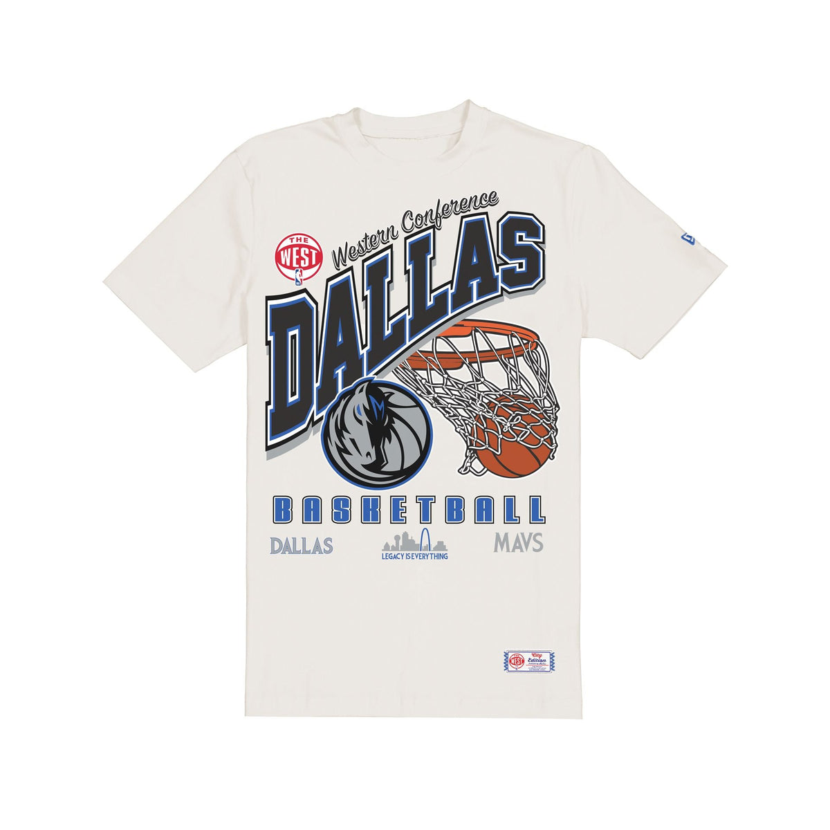 Dallas Mavericks 2025 City Edition Stone T-Shirt