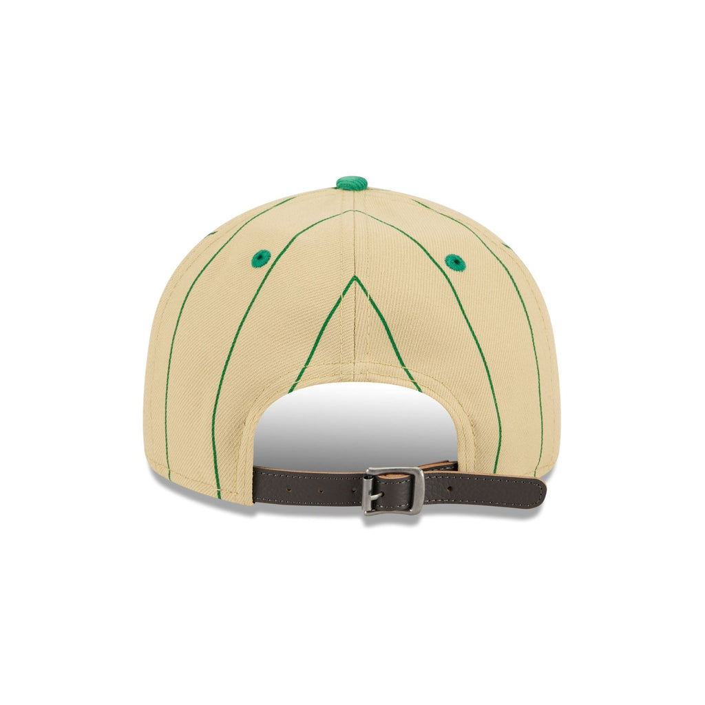 Boston Celtics Pinstripe Script Retro Crown 9FIFTY Adjustable Hat